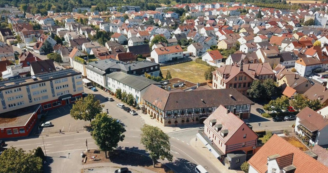 Hotel Adler Asperg Bagian luar foto