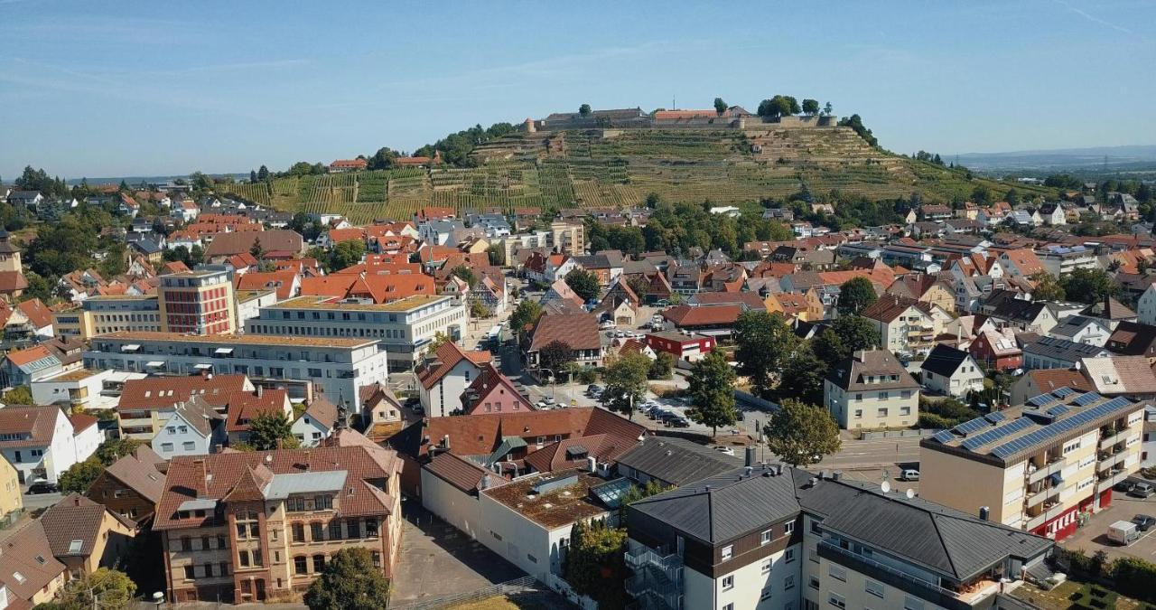 Hotel Adler Asperg Bagian luar foto